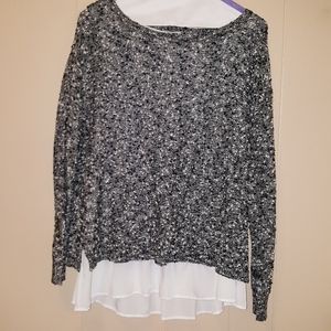 Club Monaco Sweater Blouse sz SP